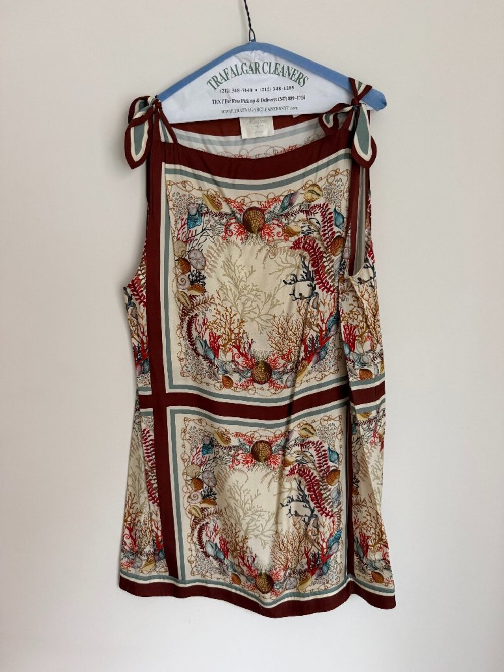 Dôen Malia Dress in the Coquillages des Biarritz print - Picture 3 of 5